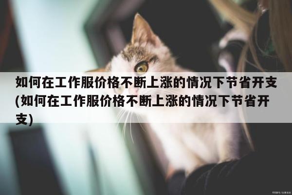 如何在工作服价格不断上涨的情况下节省开支(如何在工作服价格不断上涨的情况下节省开支)_b体育官网